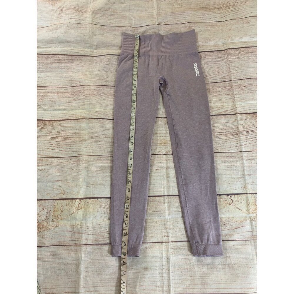 GymShark Women's Heather Lavender Seemless Leggings - XS - Picture 4 of 14